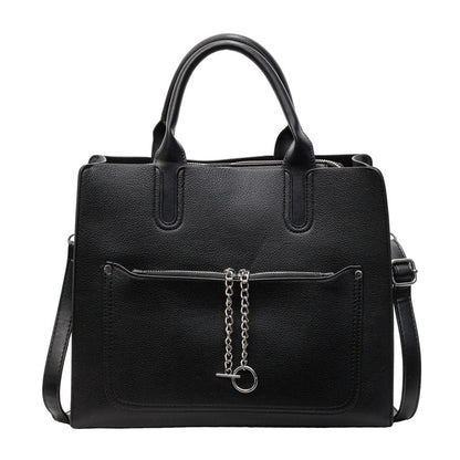 Commuting Casual Large Capacity Contrast Color Tote