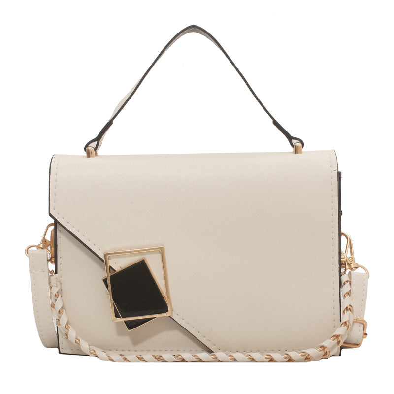 Elegant Solid Color Shoulder Bag for Women