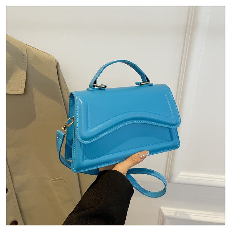 Women Summer Candy Color Flap Crossbody Bag