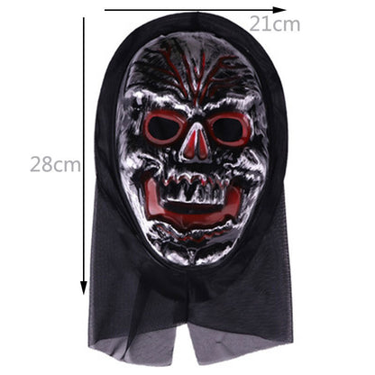Halloween Masquerade Horror Mask Plastic Terror Style