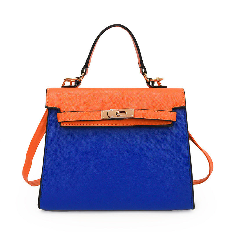 Sac à main élégant et coloré de grande capacité en PU Kelly Bag