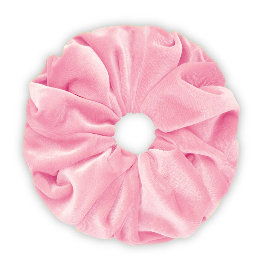 Chouchou en velours grande taille pour femme