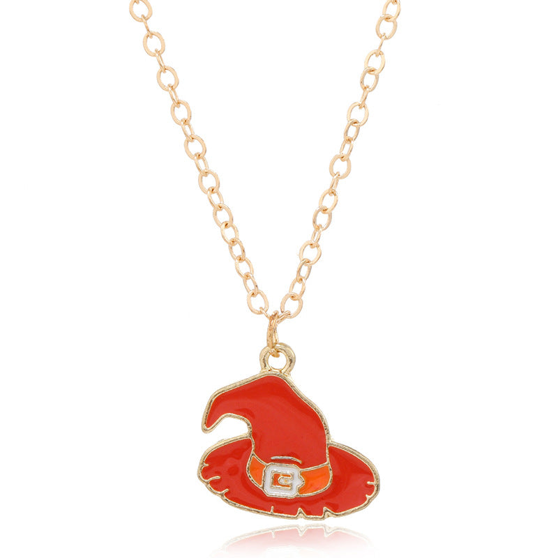 Halloween Women Cute Vintage Monster Necklace Pendant