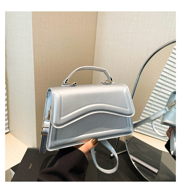 Women Summer Candy Color Flap Crossbody Bag