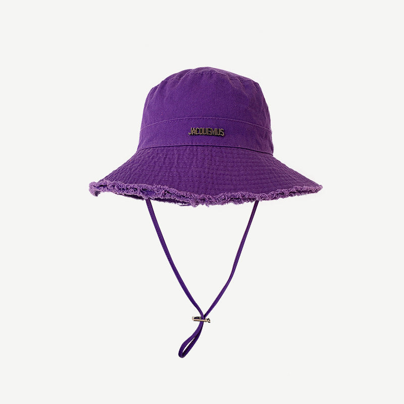 Women Simple Edge Foldable Bucket Hats