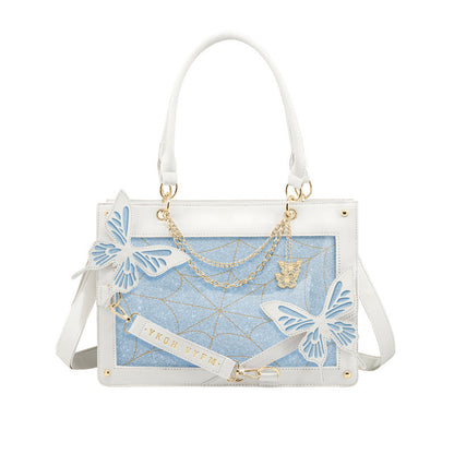 Women Fashion Creative Gothic Maze Butterfly Handbag