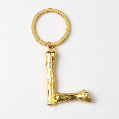 Fashion Creative Alphabet Keychain