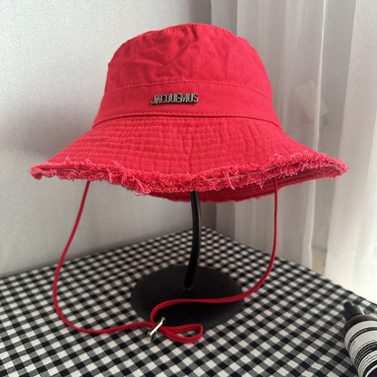 Women Simple Edge Foldable Bucket Hats