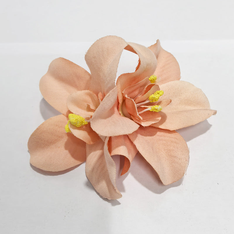 Accesorios florales para el cabello para vacaciones en la playa bohemias