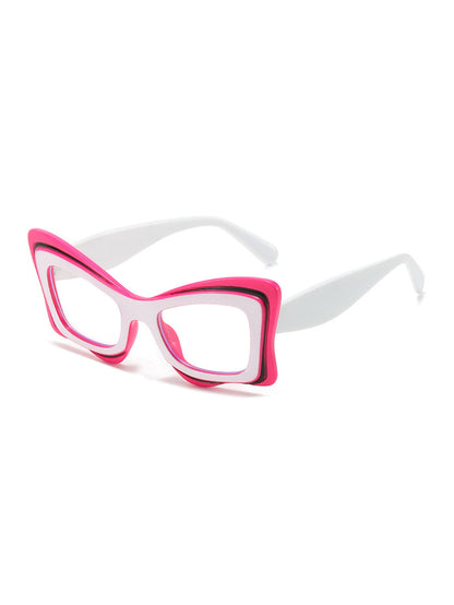 Gafas de sol anti-UV personalizadas de moda con diseño de ojo de gato