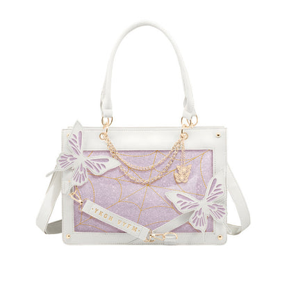 Women Fashion Creative Gothic Maze Butterfly Handbag