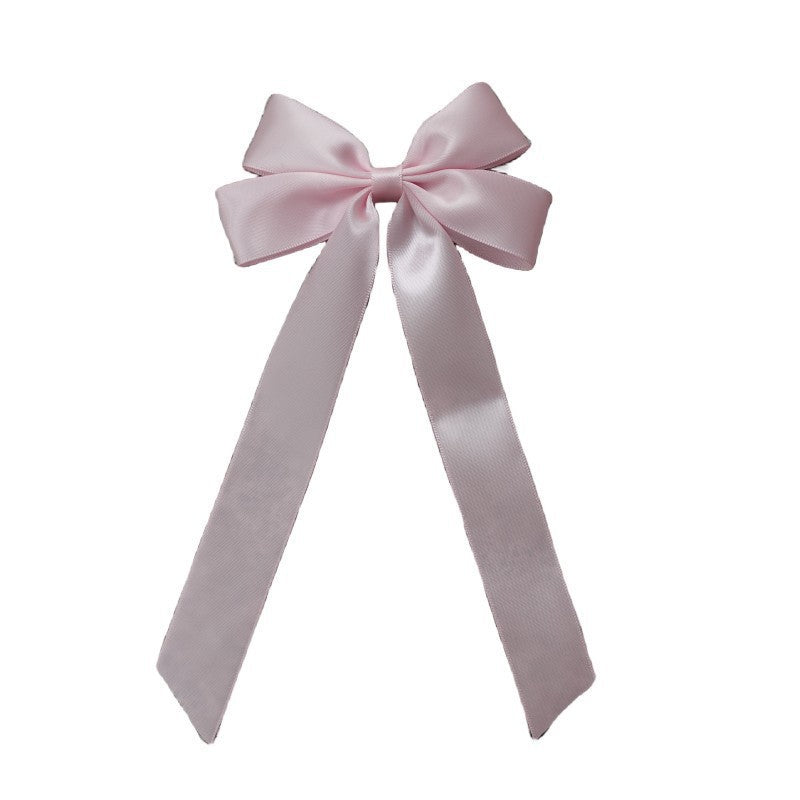 Couvre-chef élégant à nœud papillon de couleur unie pour femme - Polyester et coton