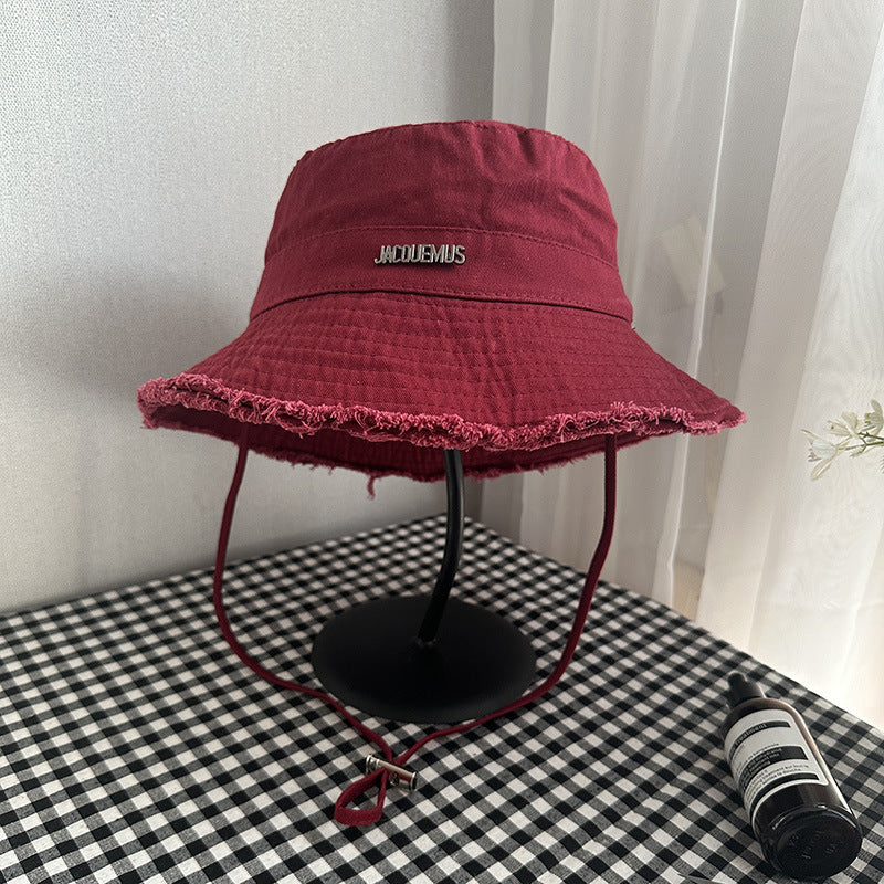 Women Simple Edge Foldable Bucket Hats