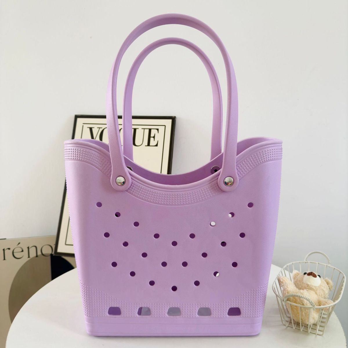 Bolsa de EVA de gran capacidad con diseño moderno y urbano
