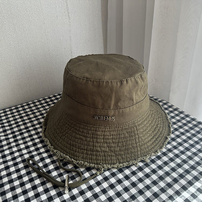 Women Simple Edge Foldable Bucket Hats