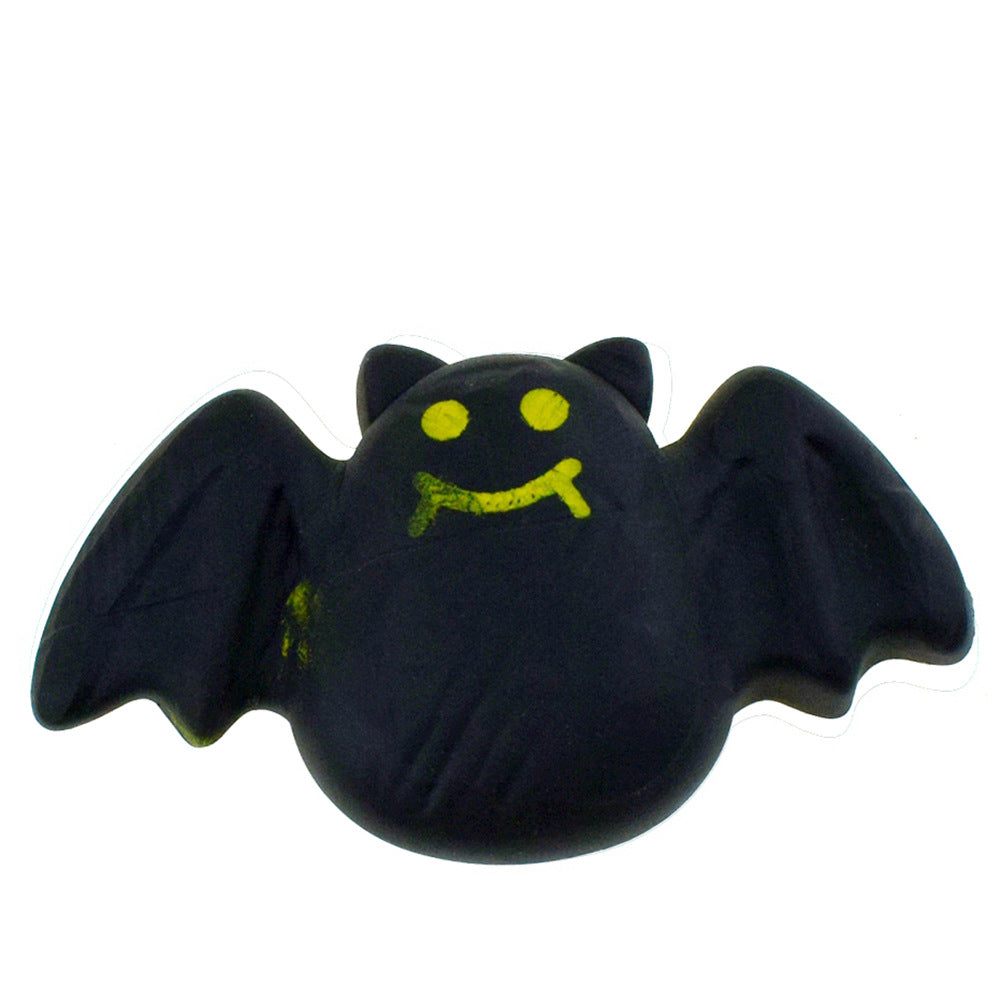 Halloween Spooky Bat Pumpkin Squeeze Vent Stress Relief Toys