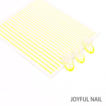 Autocollant de ligne de manucure Nail Art