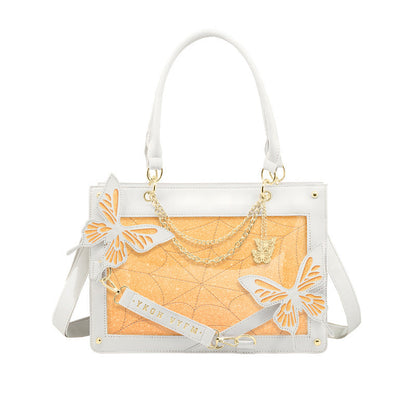Women Fashion Creative Gothic Maze Butterfly Handbag