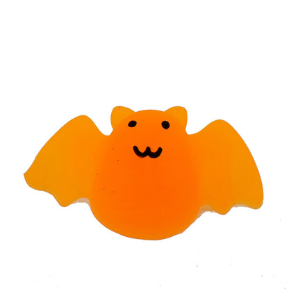 Halloween Spooky Bat Pumpkin Squeeze Vent Stress Relief Toys