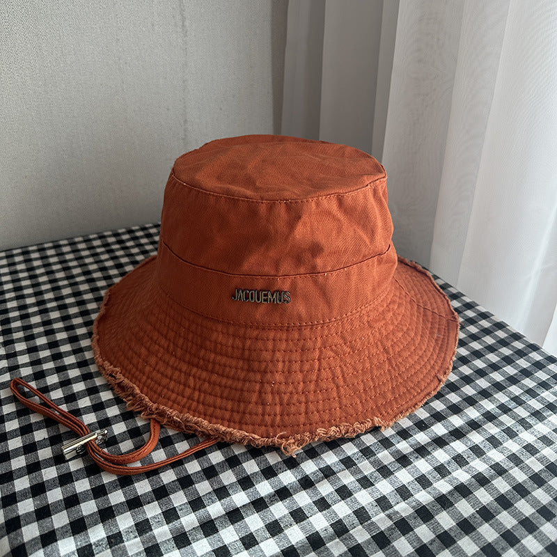 Women Simple Edge Foldable Bucket Hats