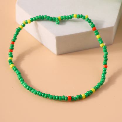 Bohemian Fashion Multicolor Beaded Anklet