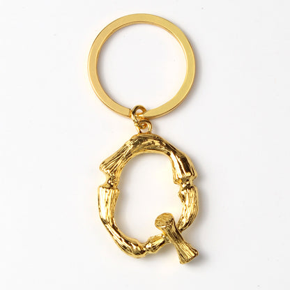 Fashion Creative Alphabet Keychain