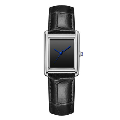 Casual Square Dial Waterproof Quartz Watch for Men and Women