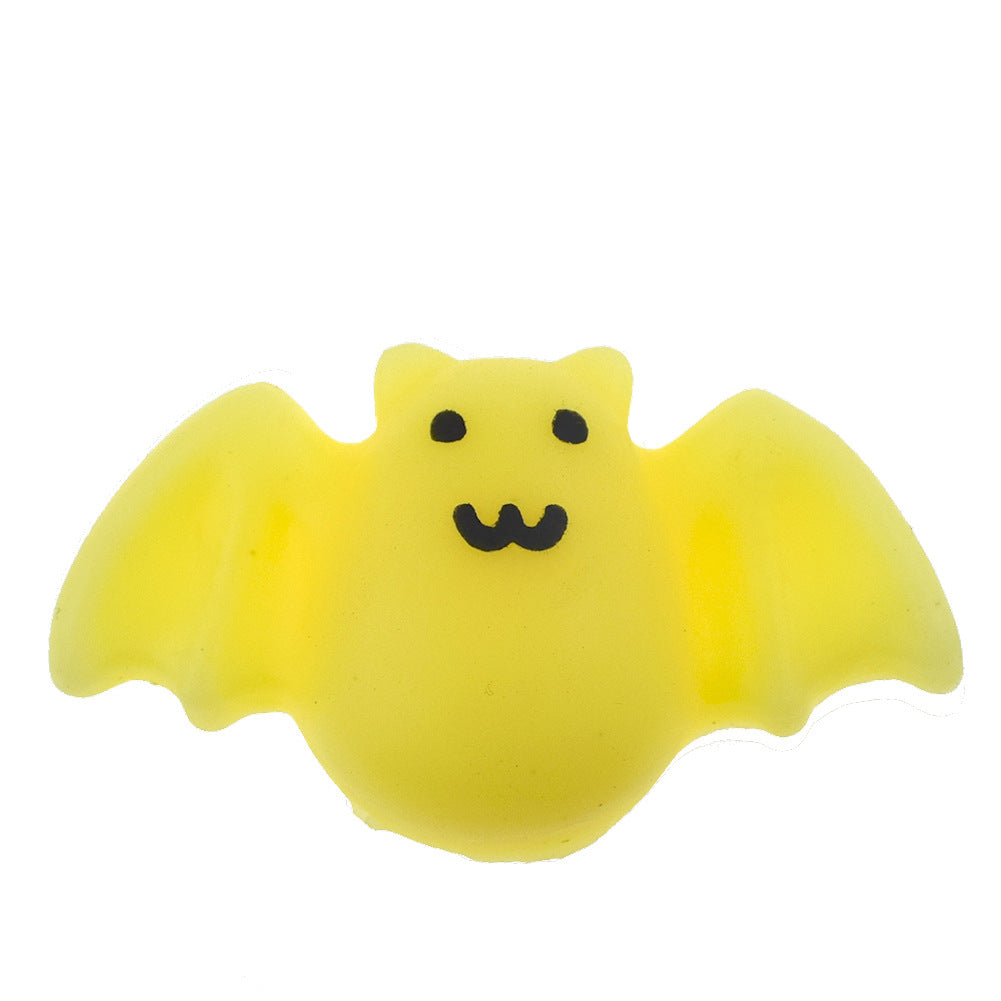 Halloween Spooky Bat Pumpkin Squeeze Vent Stress Relief Toys