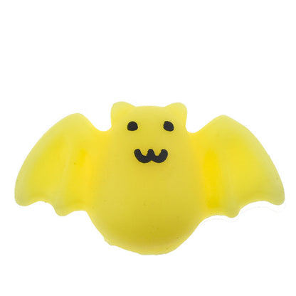 Halloween Spooky Bat Pumpkin Squeeze Vent Stress Relief Toys