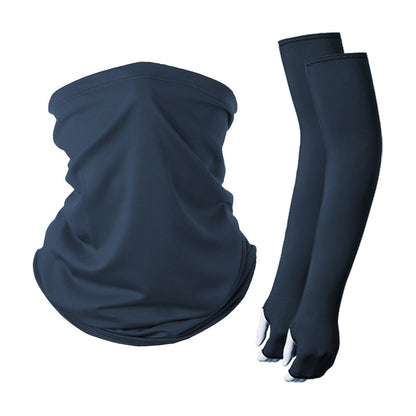 Conjunto de bufanda mágica de verano unisex para ciclismo con protección solar
