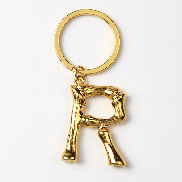 Fashion Creative Alphabet Keychain