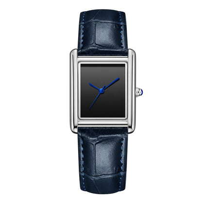 Casual Square Dial Waterproof Quartz Watch for Men and Women