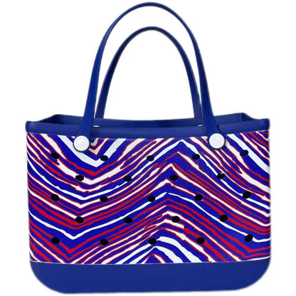 Sac de plage Eva imprimé à motif géométrique, fourre-tout polyvalent