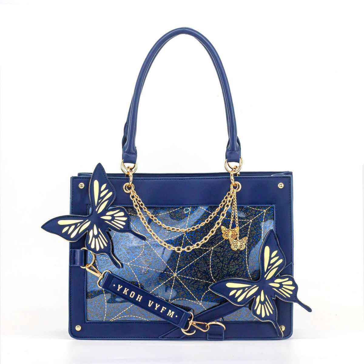 Women Fashion Creative Gothic Maze Butterfly Handbag