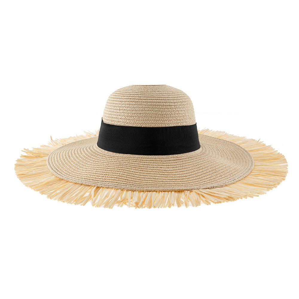 Summer Beach Holiday Straw Hat with Trendy Style