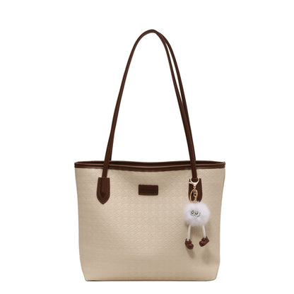 Bolso de mano informal de gran capacidad a la moda para mujer