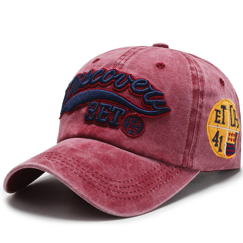 Gorra vaquera bordada vintage