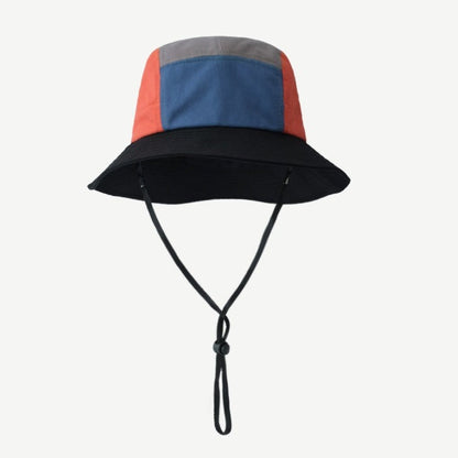 Women Fashion Casual Color Block Bucket Hats