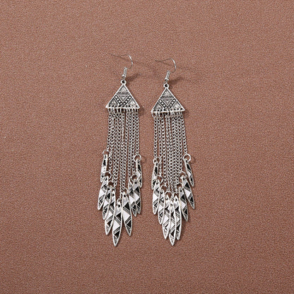 Bohemian Ethnic Style Retro Tassel Earrings