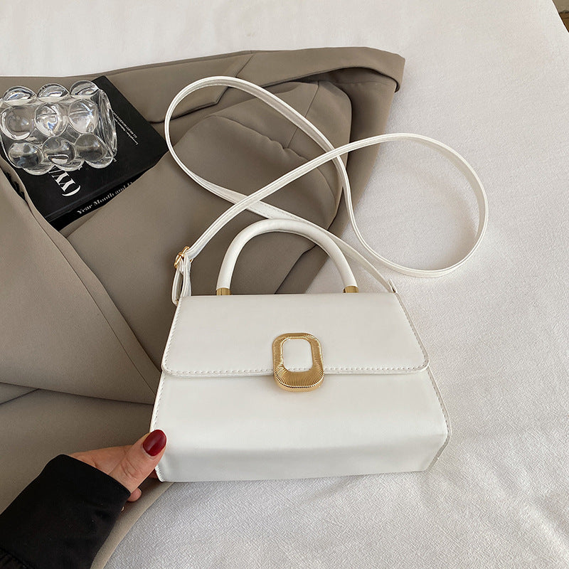 Women's Simple Retro Flip Handbag