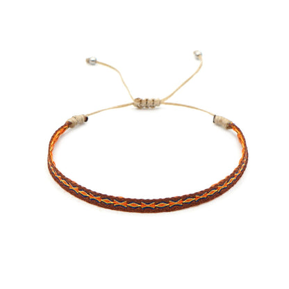 Bohemian Ethnic Ribbon Handwoven Bracelet