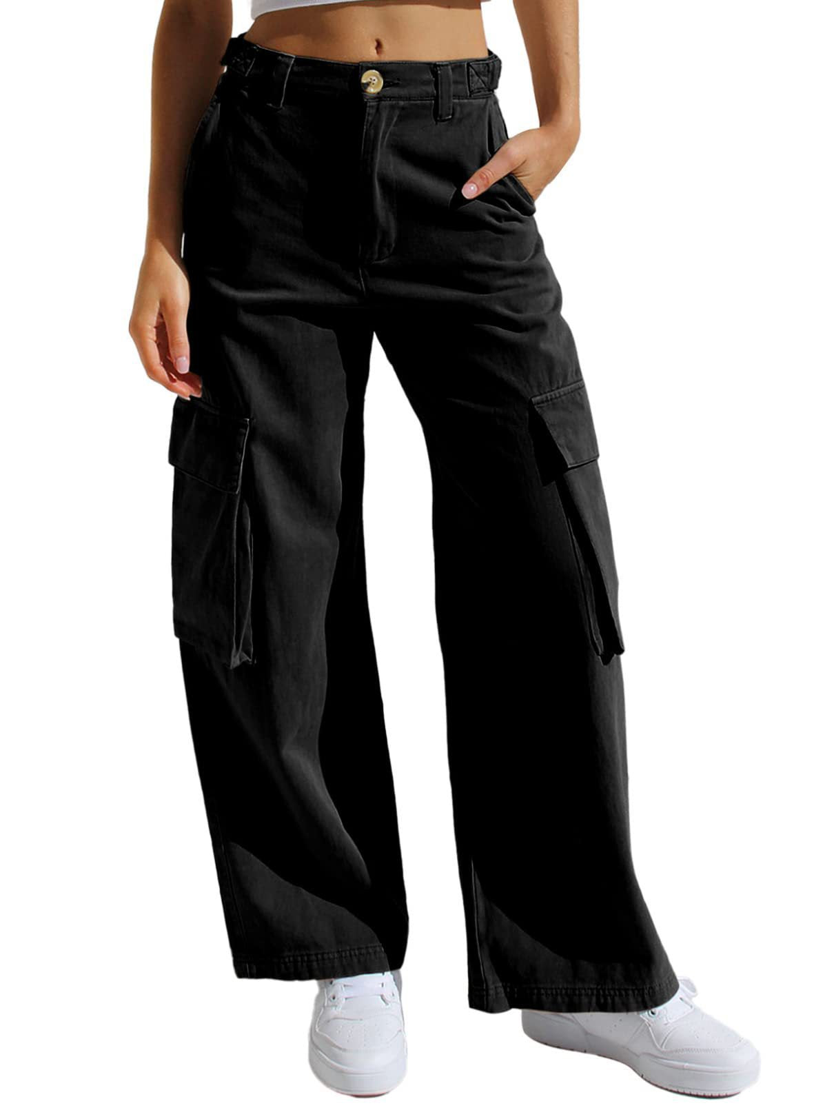 Women Multi-Pocket Casual Street Fashion Cargo Pants