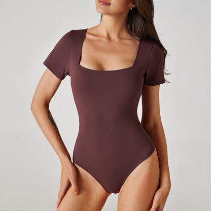 Body de yoga para mujer, top deportivo informal