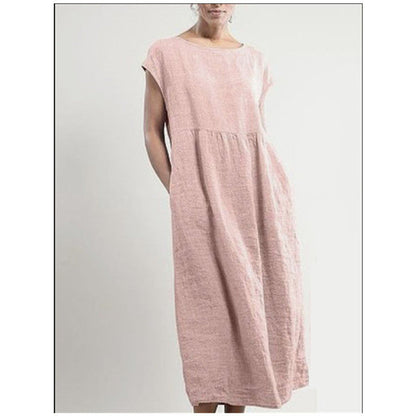 Summer Vintage Fashion Casual Women's Dress