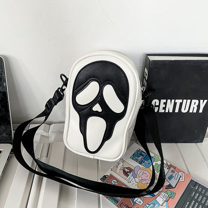 Gothic Women Fashion Funny Ghost Skull Messenger Bag