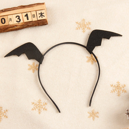 Halloween Cartoon Children Bat Hairband Hairpin