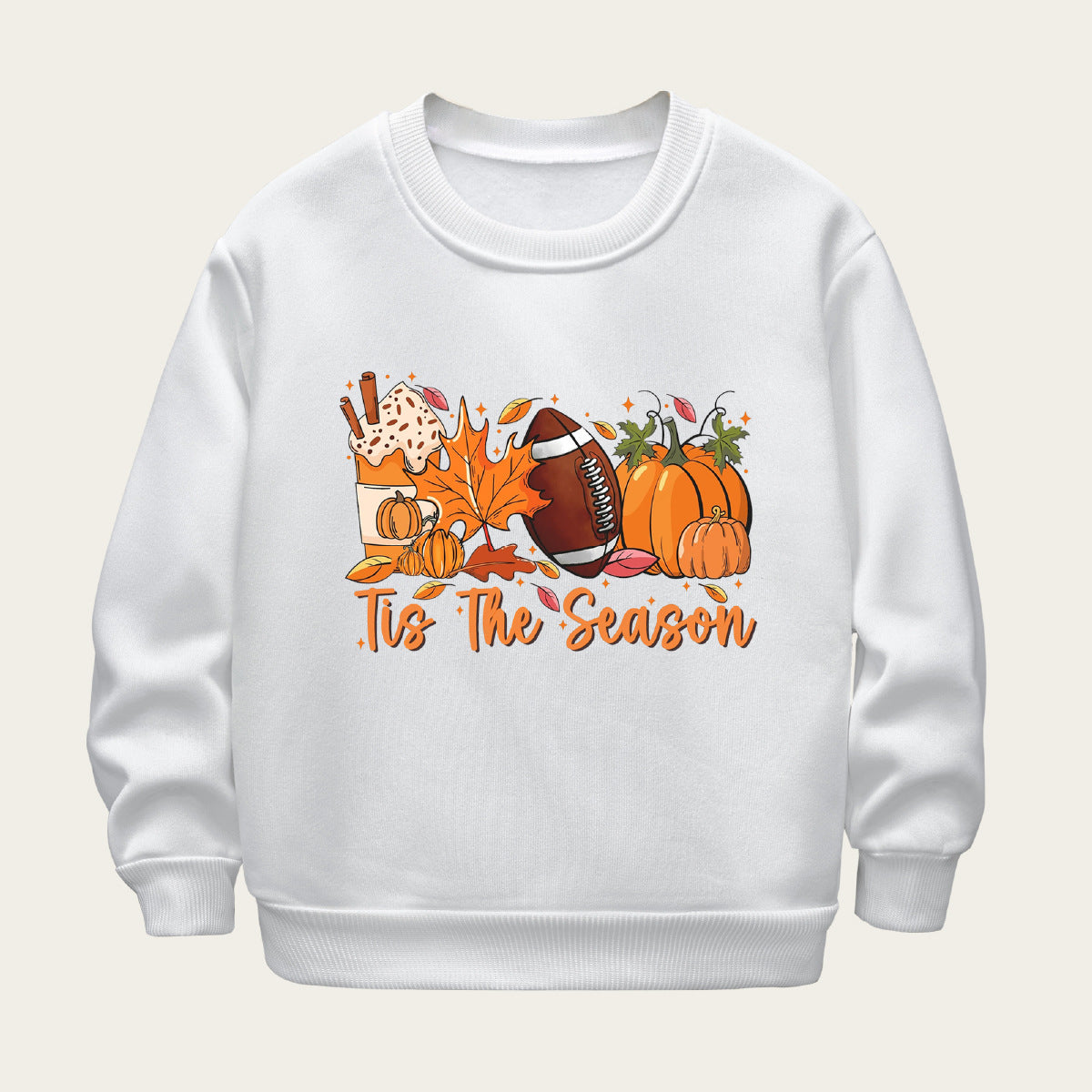 Kids Toddler Boys Girls Casual Fleece Halloween Sweatshirts