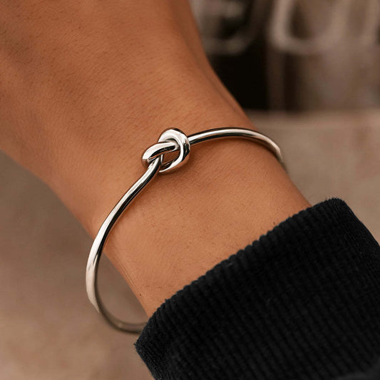 Women Fashion Titanium Steel 18k Gold Plated Bracelet