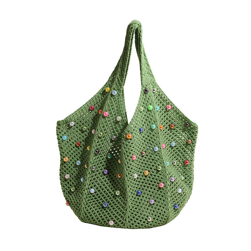 Summer Vacation Women Mori Style Woven Bag
