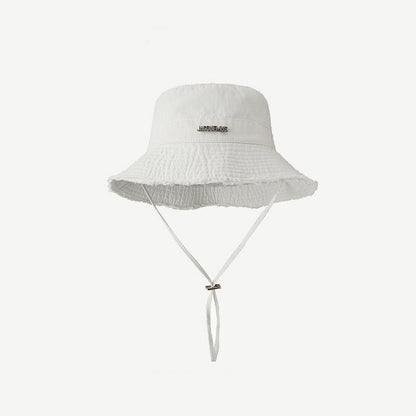 Women Simple Edge Foldable Bucket Hats